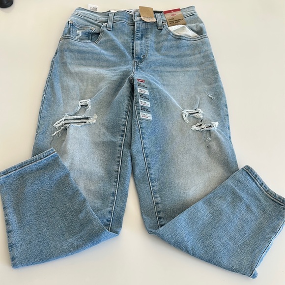 Levi’s Silver Tab Women’s Stretch High Mom Jeans - Picture 1 of 12